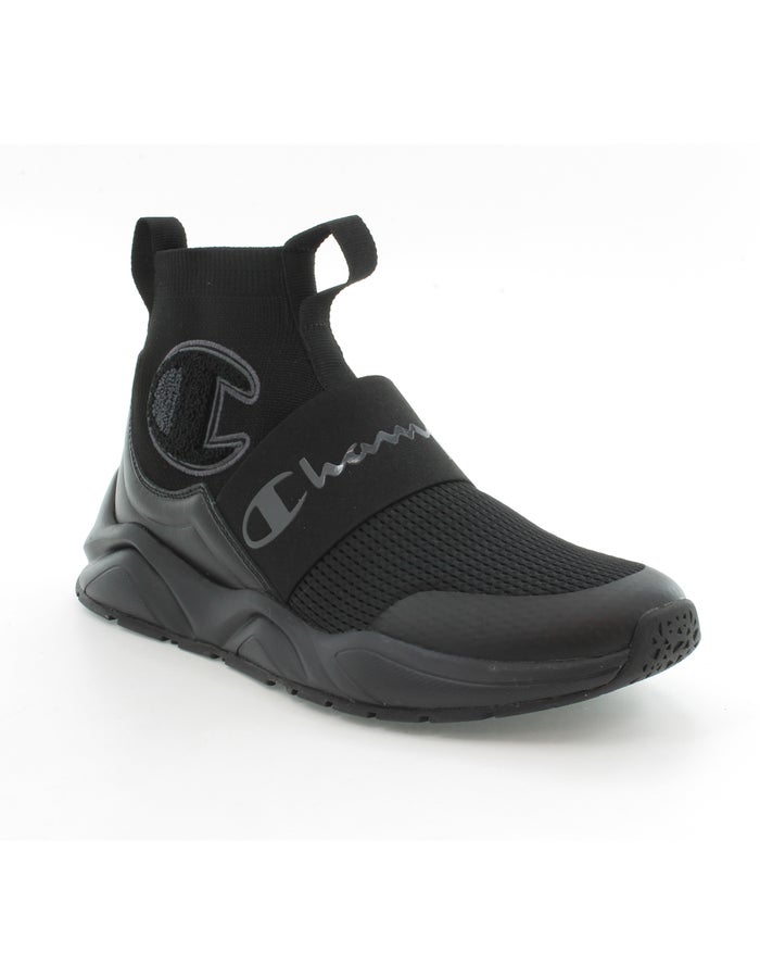 Champion Rally Pro Black Sneakers Mens - South Africa SKEWIM825